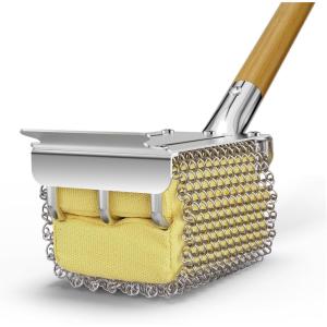 Replacement Brush Head for Bristle Free Grill Brush Compatible with HOUSE AGAIN Grill Brush Steam Clean/1pc(Grill Brush)